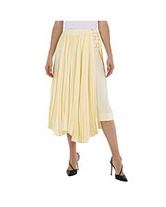 Proenza Schouler Asymmetric Pleated Side Buckle Skirt