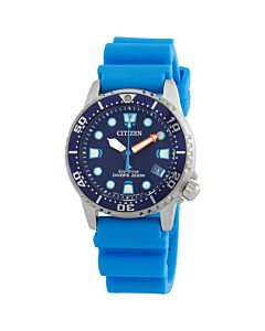 Promaster Polyurethane Blue Dial Watch