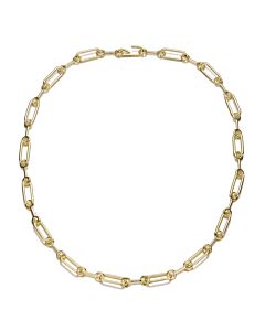 Rachel Glauber 14K Gold Plated Chain Necklace