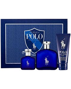 Ralph Lauren Men's Polo Blue Gift Set Fragrances 3605972715609