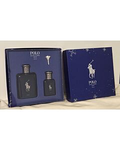 Ralph Lauren Men's Polo Blue Parfum Gift Set Fragrances 3605972783554