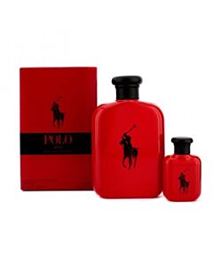 Ralph Lauren Men's Polo Red Gift Set Fragrances 3660732601424