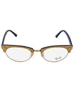 Ray Ban 50 mm Wrinkled Beige Eyeglass Frames