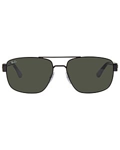 Ray Ban 60 mm Shiny Black Sunglasses