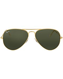 Ray Ban Aviator Classic 58 mm Gold Sunglasses