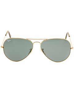 Ray Ban Aviator 62 mm Gold Sunglasses