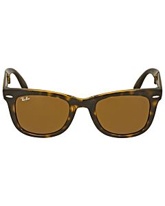 Ray Ban Wayfarer Folding Classic 50 mm Tortoise Sunglasses