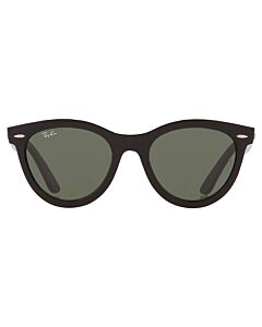 Ray Ban Wayfarer Way 54 mm Polished Black Sunglasses