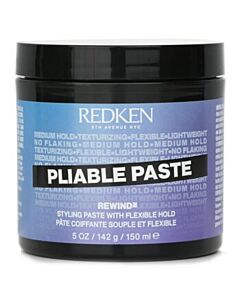 REDKEN Pliable Paste Versatile Styling Paste with Flexible Hold 5 oz Hair Care 884486497895