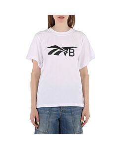 Reebok X Victoria Beckham Logo T-shirt in White