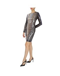 Roberto Cavalli Ladies Long Sleeved Cocktail Dresses, Brand Size 40 (US Size 6)