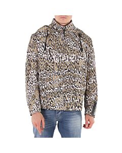 Roberto Cavalli Men's Animal Oddity-Print Windbreaker Jacket