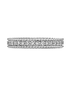 Roberto Coin 18K White Gold & Diamond Symphony Princess Ring