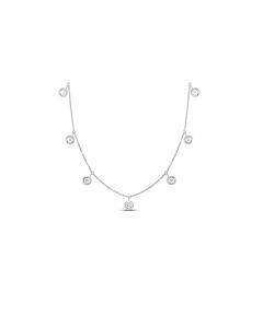Roberto Coin Diamonds by the Inch 7-Station Drop Necklace