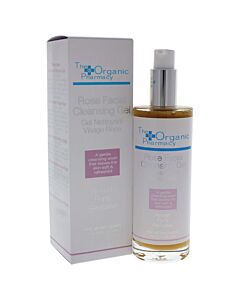 Rose Facial Cleansing Gel by The Organic Pharmacy for Women - 3.4 oz Cleanser
