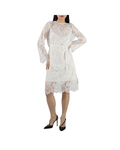 Roseanna Ladies White Lace Monza Guipure Dress
