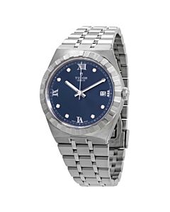 Unisex Royal 316L Stainless Steel Blue Dial Watch