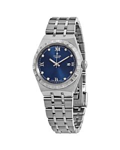 Women's Royal Stainless Steel Blue Dial Watch