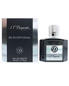 S.T. Dupont Men's Be Exceptional EDT Spray 1.7 oz Fragrances 3386460089012