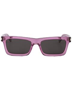 Saint Laurent 54 mm Transparent Pink Sunglasses