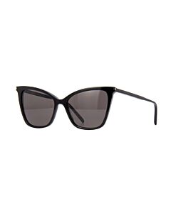 Saint Laurent 55 mm Black Sunglasses