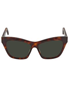 Saint Laurent 56 mm Havana Sunglasses