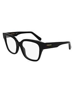 Salvatore Ferragamo 53 mm Black Eyeglass Frames