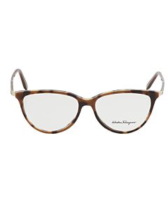 Salvatore Ferragamo 53 mm Maculate Brown Eyeglass Frames