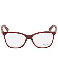 Salvatore Ferragamo 54 mm Burgundy Eyeglass Frames