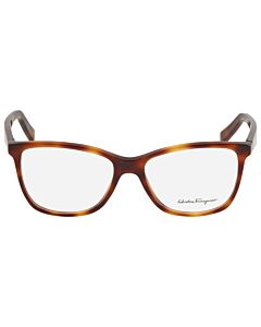 Salvatore Ferragamo 54 mm Tortoise Eyeglass Frames