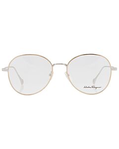Salvatore Ferragamo 55 mm Gold/Palladium Eyeglass Frames