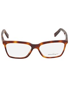 Salvatore Ferragamo 55 mm Tortoise Eyeglass Frames