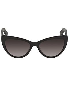 Salvatore Ferragamo 56 mm Black Sunglasses