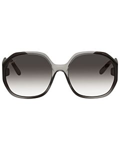 Salvatore Ferragamo 60 mm Black Sunglasses