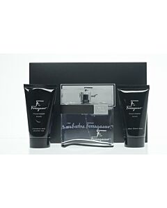 Salvatore Ferragamo Men's F Black Gift Set Fragrances 8052464894680
