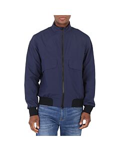 Save The Duck Men's Navy Blue Alcyone Bomber Jacket