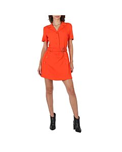 Sies Marjan Thandie Compact Stretch Belted Mini Dress, Brand Size 4