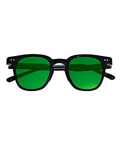 Simplify Alexander 46 mm Black Sunglasses