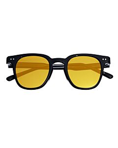 Simplify Alexander 46 mm Black Sunglasses