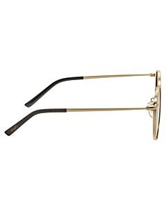 Simplify Dade 52 mm Gold Tone Sunglasses