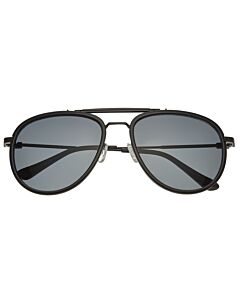 Simplify Maestro 56 mm Black Sunglasses