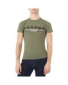 Snyper Men's Green/Black T-Shirt