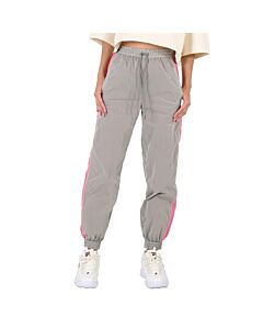Stella Mccartney Ladies Grey Kira Side-stripe Track Pants