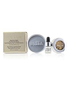 Stila Ladies Magnificent Metals Foil Finish Eye Shadow With Mini Stay All Day Liquid Eye Primer Gilded Gold Makeup 094800347236