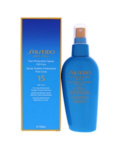 Sun Protection Spray Oil-Free SPF 15 by Shiseido for Unisex - 5 oz Sun Care