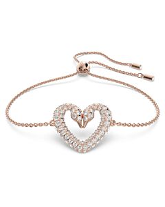 Swarovski Ladies Una Heart Bracelet