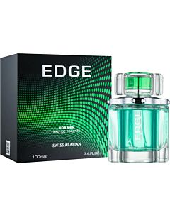 Swiss Arabian Edge EDT Spray 3.4 oz Fragrances 6295124009761