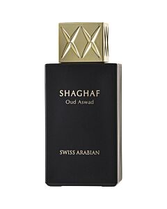 Swiss Arabian Unisex Shaghaf Oud Aswad EDP Spray 2.5 oz (Tester) Fragrances 0000009850111