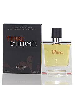 Terre Dhermes / Hermes Pure Perfume Spray 2.5 oz (75 ml) (m)