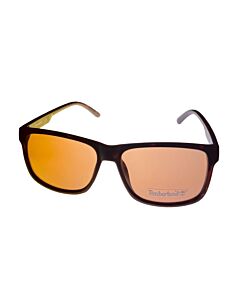 Timberland 58 mm Dark Havana Sunglasses
